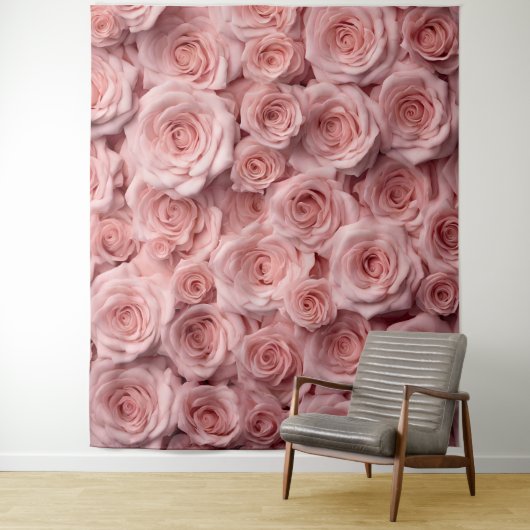 Elegante Roze Roze Fotocabine Foto Prop Achtergron Wandkleed (In situ)