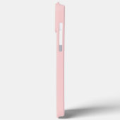 Elegante Roze Roze Moderne Stijlvolle Monogram Naa Case-Mate iPhone Case (Achterkant / Links)