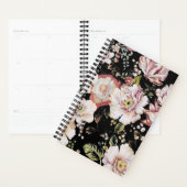 elegante roze roze roze roze floraal planner (Display)
