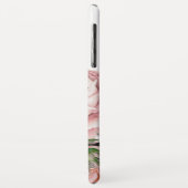 Elegante Roze Roze Waterverf Bloemschrift Case-Mate iPhone Case (Achterkant/links)