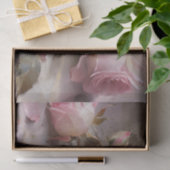 Elegante Roze Rozen Decoupage Tissuepapier (Geschenk)