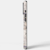 Elegante roze rozen en lavendel iPhone / iPad case (Achterkant / Links)