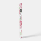 Elegante Roze Rozen Hoesje voor Telefoon iPhone Hoesje (Linkerkant)