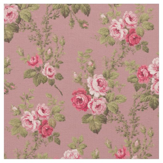 Elegante roze rozen-oude Rozen achtergrond Stof (Close Up)