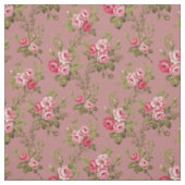 Elegante roze rozen-oude Rozen achtergrond Stof (Swatch)
