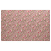 Elegante roze rozen-oude Rozen achtergrond Stof (Fat Quarter)