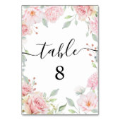 Elegante roze rozen romantische kalligrafie bruilo kaart (Voorkant)