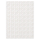 Elegante roze rozen tafelkleed bloemendesign (Voorkant)