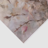 Elegante Roze Rozen Tissuepapier (Detail)