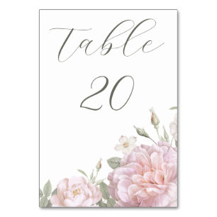 Elegante roze rozen tuin bruiloft kaart