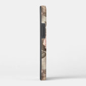 Elegante  Roze Rozenbloem met Kant Case-Mate iPhone Case (Achterkant / Rechts)