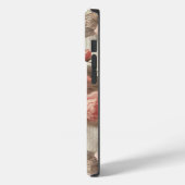 Elegante Roze Rozenbloem met Kant Case-Mate iPhone Case (Achterkant / Links)