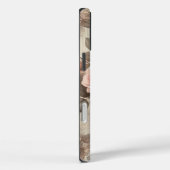 Elegante Roze Rozenbloem met Kant Case-Mate iPhone Case (Achterkant / Rechts)