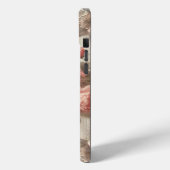 Elegante Roze Rozenbloem met Kant Case-Mate iPhone Case (Achterkant / Links)