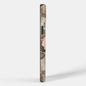 Elegante Roze Rozenbloem met Kant Case-Mate iPhone Case (Achterkant / Rechts)