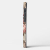 Elegante Roze Rozenbloem met Kant Case-Mate iPhone Case (Achterkant / Links)