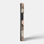 Elegante  Roze Rozenbloem met Kant Case-Mate iPhone Case (Achterkant / Rechts)