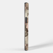 Elegante Roze Rozenbloem met Kant Case-Mate iPhone Case (Achterkant / Rechts)