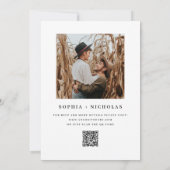 Elegante roze rozenbloemen. Tuin bloemenbruiloft Kaart (Achterkant)