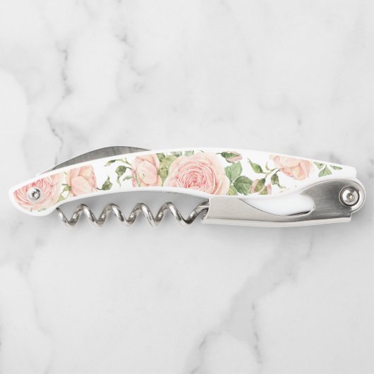 Elegante roze rozentuin kurkentrekker (Achterkant)