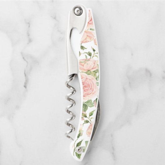 Elegante roze rozentuin kurkentrekker (Voorkant)