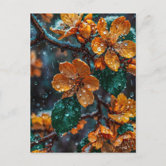 Elegante Roze Sakurabloesem Ansichtkaart - Japanse Briefkaart