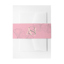Elegante Roze & Saliegroen Ginkgo Bruiloft