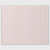 Elegante roze strepen cadeaupapier (Vlak)