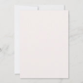 Elegante Roze Strik 20e Verjaardagsuitnodiging Kaart (Achterkant)