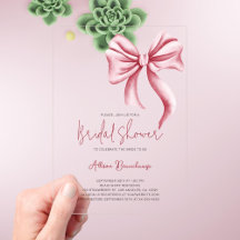 Elegante Roze Strik Coquette Bruiloftsfeest