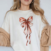 Elegante Roze Strik Coquette Vrouwelijk Trui