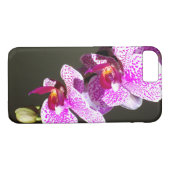 Elegante roze tropische bloemen orchideeën Case-Mate iPhone case (Achterkant (Horizontaal))