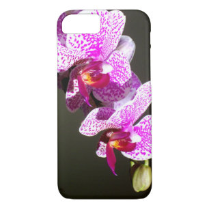 Elegante roze tropische bloemen orchideeën Case-Mate iPhone case