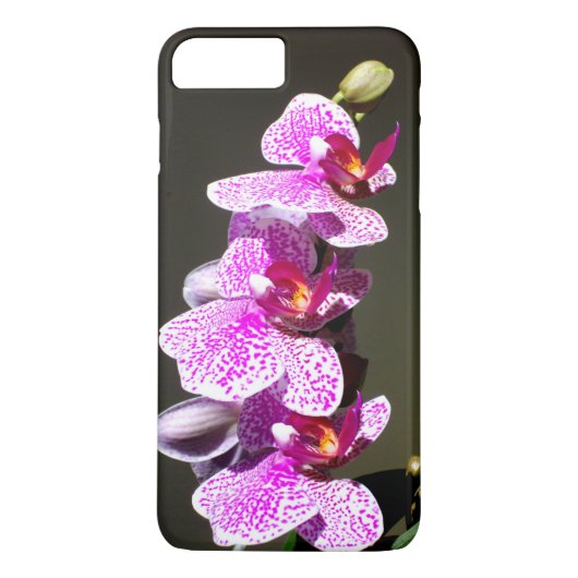 Elegante roze tropische bloemen orchideeën Case-Mate iPhone case (Achterkant)