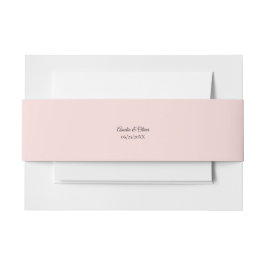 Elegante Roze Tulpen Boeket Bruiloft Uitnodigingen Wikkel