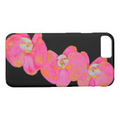 Elegante Roze waterverf Orchidee schilderij Case-Mate iPhone Case (Achterkant (Horizontaal))