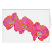 Elegante roze waterverf orchideeën (Voorkant Horizontaal)