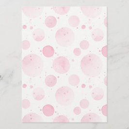 Elegante roze waterverf uitnodigingskaart