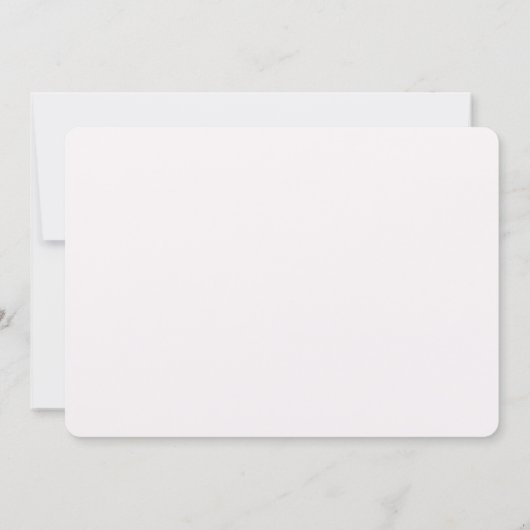 Elegante roze witte bloem Bewaar de datum Save The Date (Achterkant)