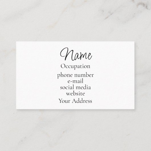 Elegante roze witte gingham checker visitekaartje (Achterkant)