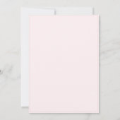 Elegante Roze & Witte Hydrangeaën Bruiloft Kaart (Achterkant)