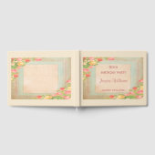 Elegante  Rozen 90e verjaardag Gastenboek (Volledig)