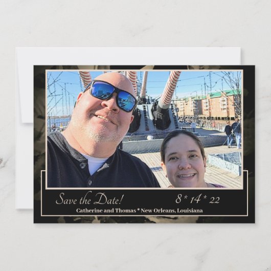 Elegante Rozen Bewaar de datum Save The Date (Voorkant)