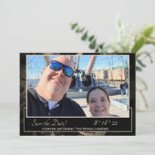 Elegante Rozen Bewaar de datum Save The Date (Staand voorkant)