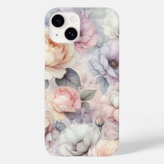 Elegante Rozen bloesems Case-Mate iPhone Case (Achterkant)