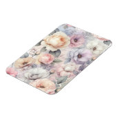 Elegante Rozen bloesems Magneet (Linkerzijde)