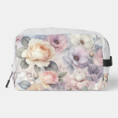 Elegante Rozen bloesems Toilettasje (Achterkant)