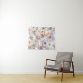 Elegante Rozen bloesems Wandkleed (In Situ (horizontaal))