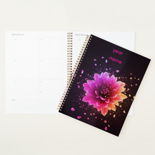 Elegante Rozen Dagelijkse planner (Display)