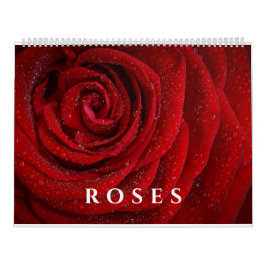 Elegante Rozen en Bloemfotografie Kunstwerken Kalender